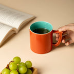 Palace Red Fanmu Office Tea Mug — view 2