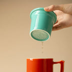 Palace Red Fanmu Office Tea Mug — view 4