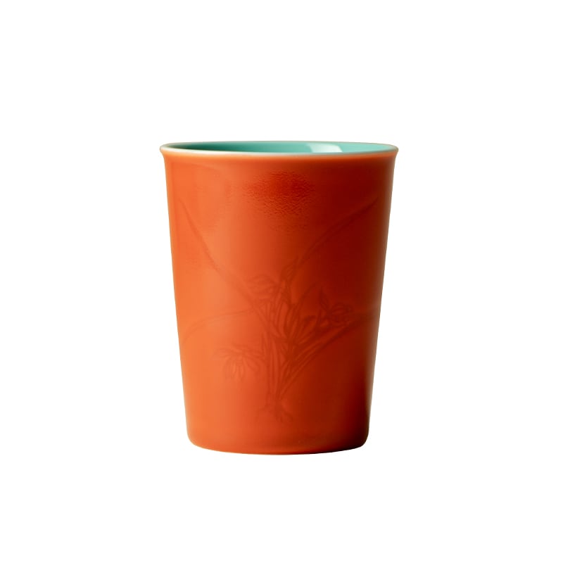 Palace Red Flowering Branch Tumbler — view 1