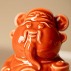 Palace Red Fortune Deity Tea Pet — view 3