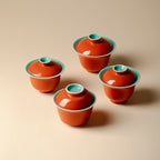 Palace Red Four-Pattern Gaiwan Collection — view 5