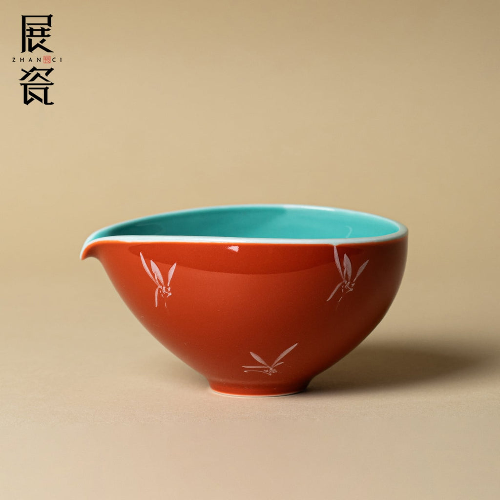 Palace Red Half-Moon Fairness Pitcher — view 3