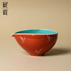Palace Red Half-Moon Fairness Pitcher — view 3