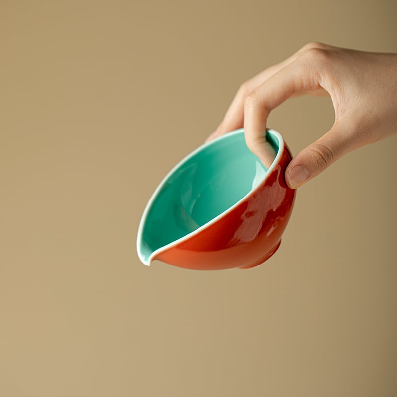 Palace Red Half-Moon Fairness Pitcher — view 2