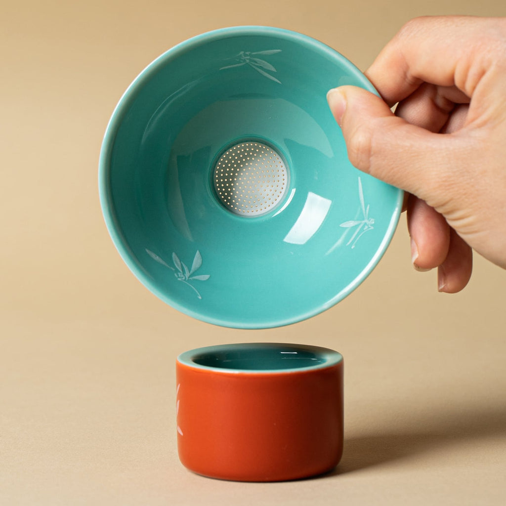 Palace Red Jinzhao Tea Strainer — view 4