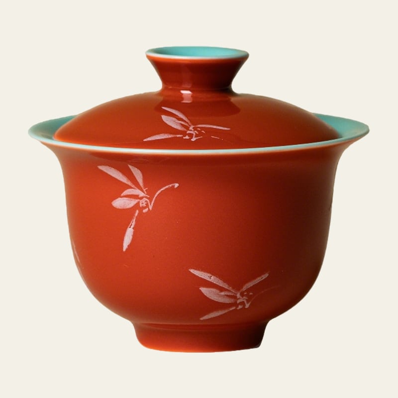 Palace Red Keyan Two-Piece Gaiwan — view 2