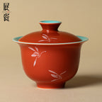 Palace Red Keyan Two-Piece Gaiwan — view 3