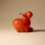 Palace Red Ox & Persimmon Tea Pet — view 3