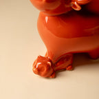 Palace Red Ox & Persimmon Tea Pet — view 5