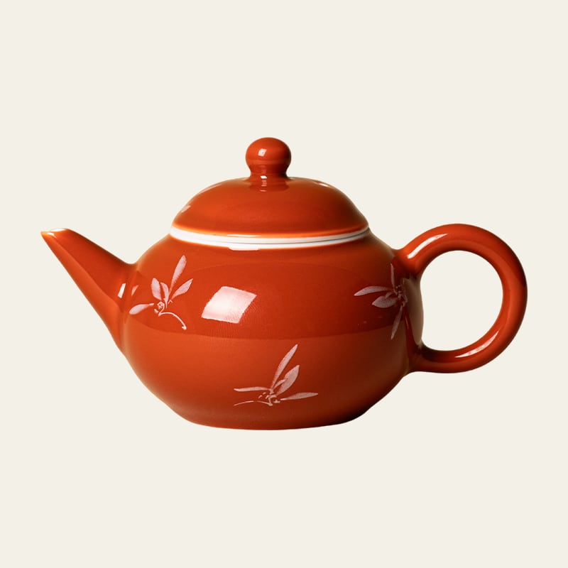 Palace Red Shuiping Teapot — view 2