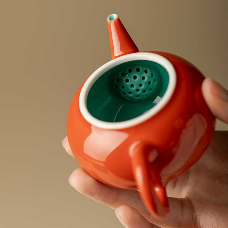 Palace Red Shuiping Teapot — view 4