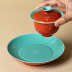 Palace Red Teapot Stand — view 5