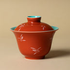Palace Red Yuanman Two-Piece Gaiwan — view 4