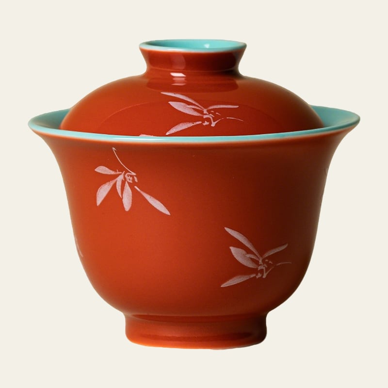Palace Red Zhuyun Two-Piece Gaiwan