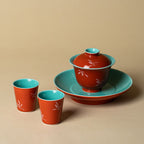 Palace Red Zhuyun Two-Piece Gaiwan — view 5