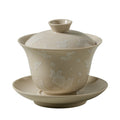 Pale Ash Butterfly Meadow Bell Gaiwan — view 1