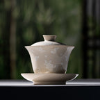 Pale Ash Butterfly Meadow Bell Gaiwan — view 5