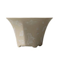 Pale Ash Butterfly Meadow Eight-Facet Fortune Cup — view 1