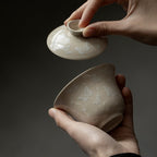Wood Ash Butterfly Meadow Large Horseshoe Gaiwan — view 4