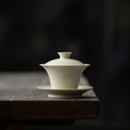 Wood Ash Four-Sunset Gaiwan in Small 75 ml size